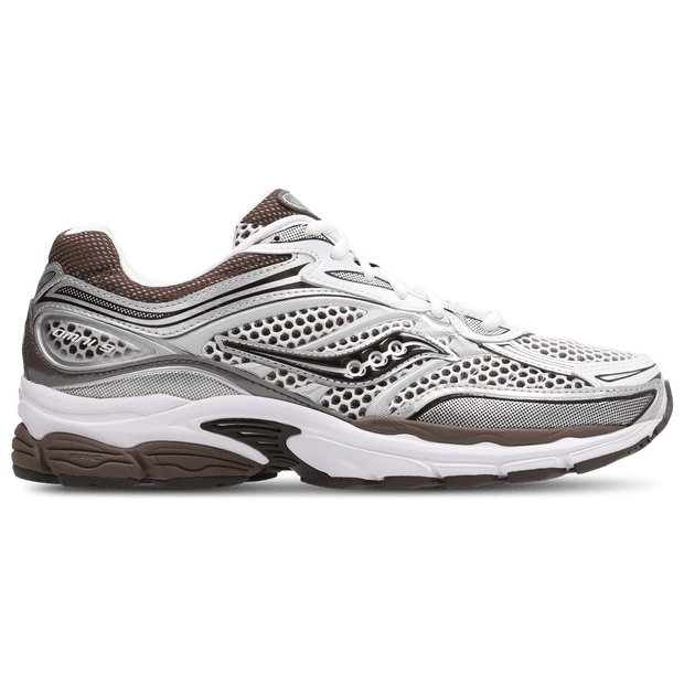 Saucony Progrid Omni 9 Sneakers Heren - Wit - Maat 42 - Mesh/Synthetisch