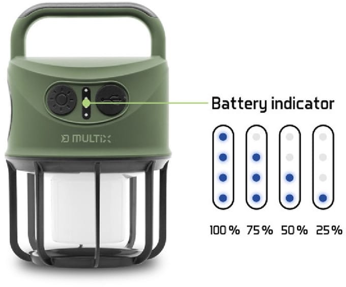 Delphin Multix Camping Lamp 4400 mAh