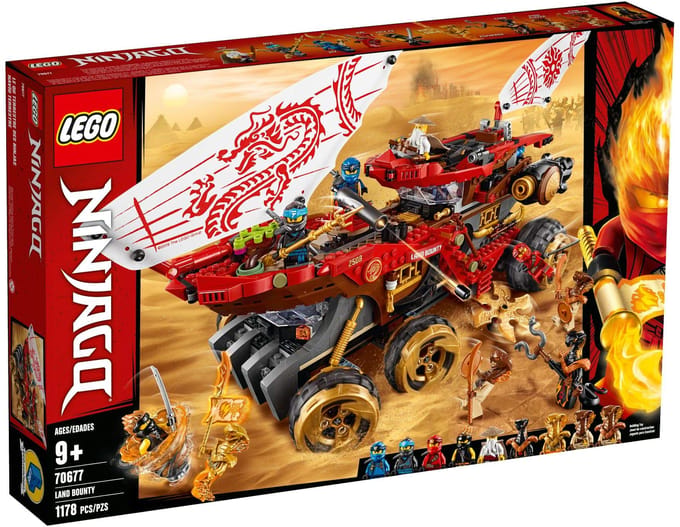 LEGO NINJAGO Land Bounty 70677