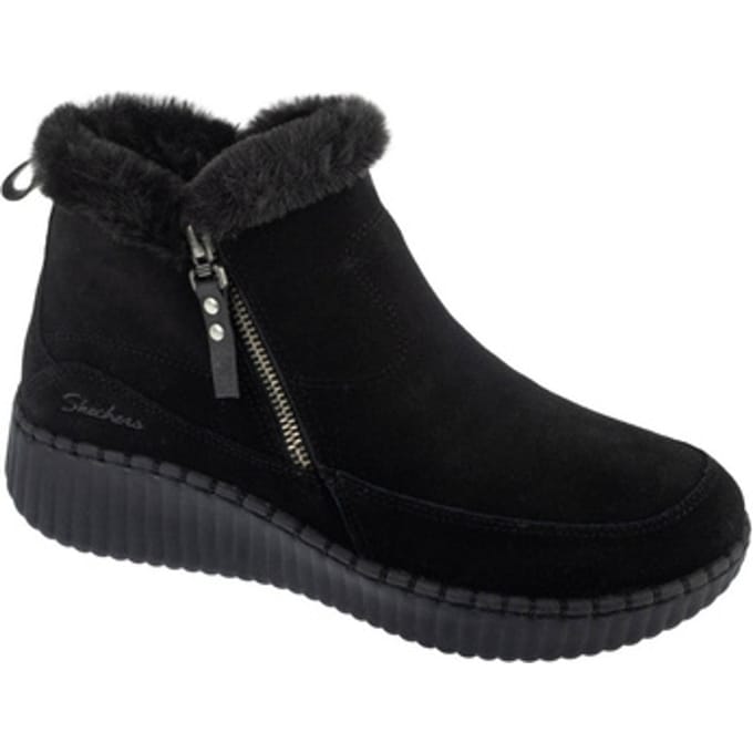 Skechers WILSHIRE BLVD - FRESH ZIP Dames Instappers - Zwart
