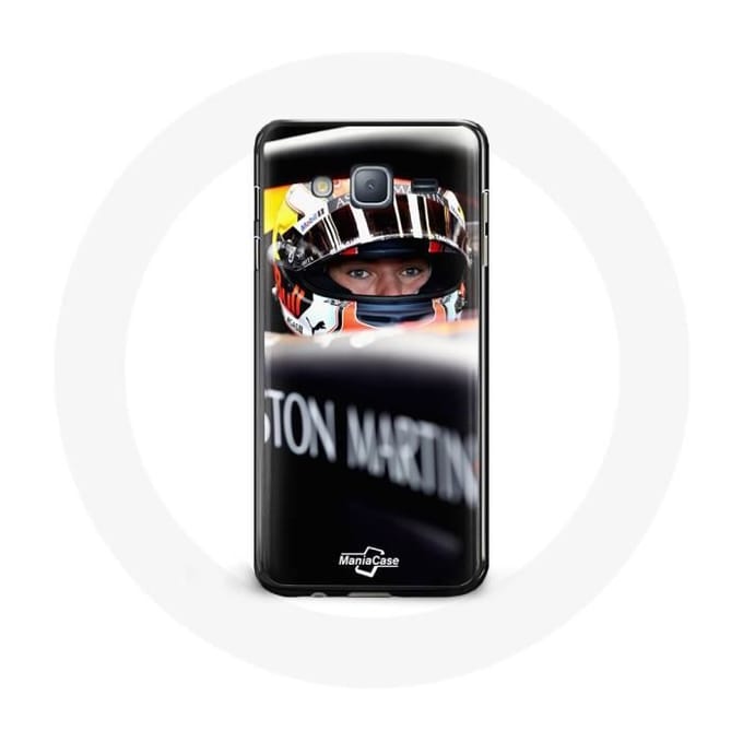 Case voor Samsung Galaxy j3 2016 Formule 1 Max Verstappen Autocoureur