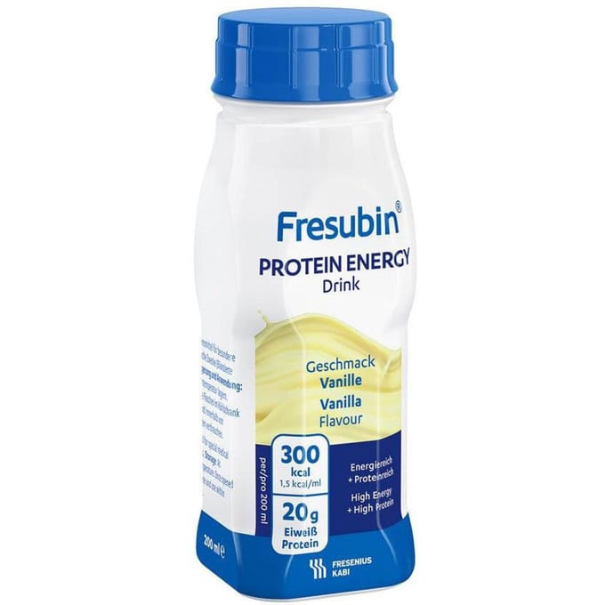 Fresubin Protein Energy Drink Vanille 4x200 Drinkbare oplossing