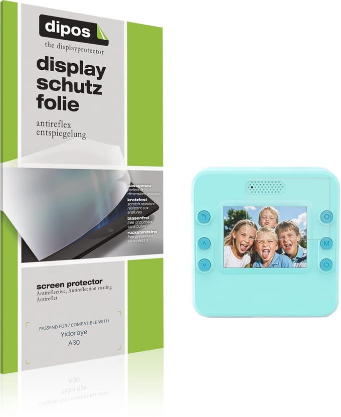 dipos – 4x Matte Beschermfolie geschikt voor Yidoroye A30 | Krasbestendige & antireflecterende Screenprotector Ultra-Thin