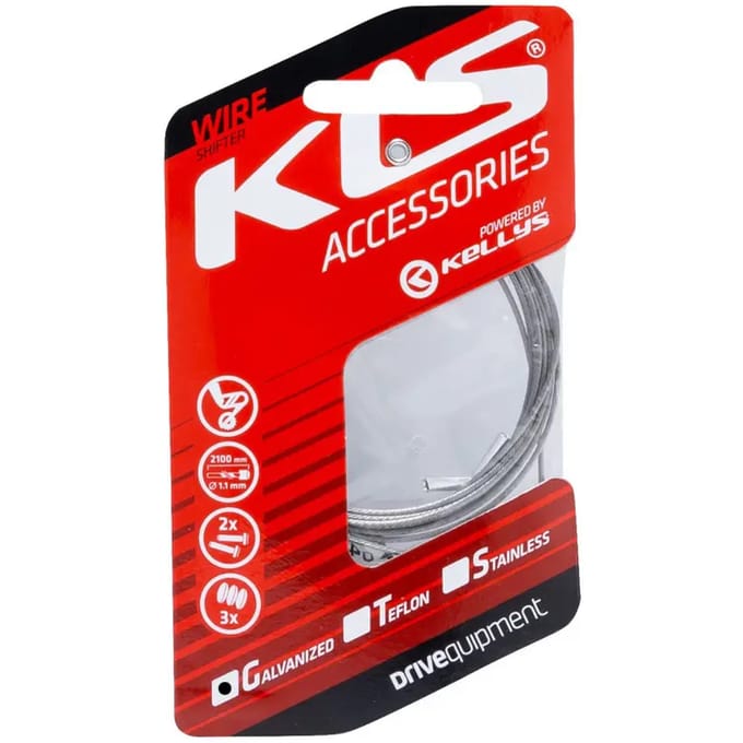 Gegalvaniseerde derailleurbinnenkabel Kellys KLS