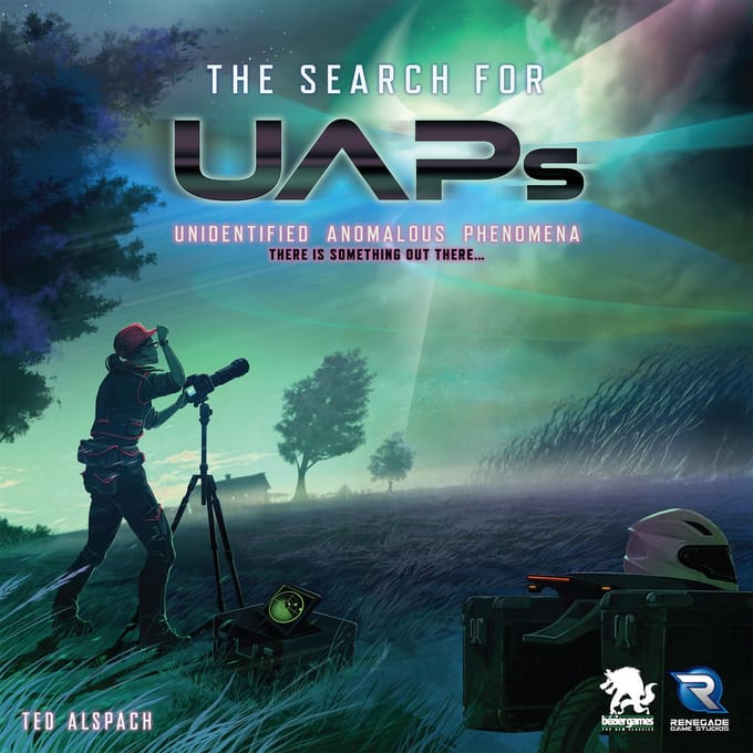 The Search for UAPs - Bordspel - Engelstalig - Renegade Game Studios