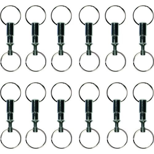 Basi 0006-0545 4026434114799 Sleutelhanger Zilver 12 stuk(s)