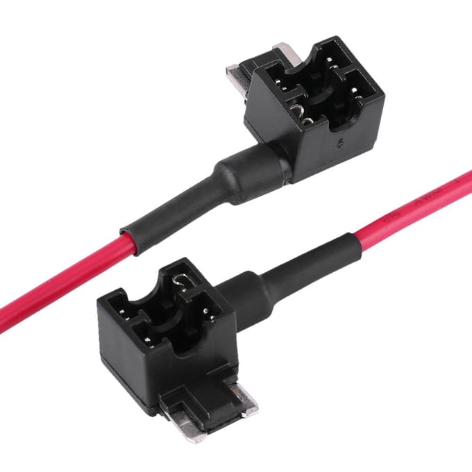 5 Stuks Auto Auto Circuit Zekering Tap Adapters Steekzekering Houder voor Eenvoudig & Veilig Gebruik Micro Mini Type blue