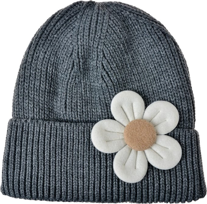Clayre & Eef Muts Kind Grijs Synthetisch Bloem