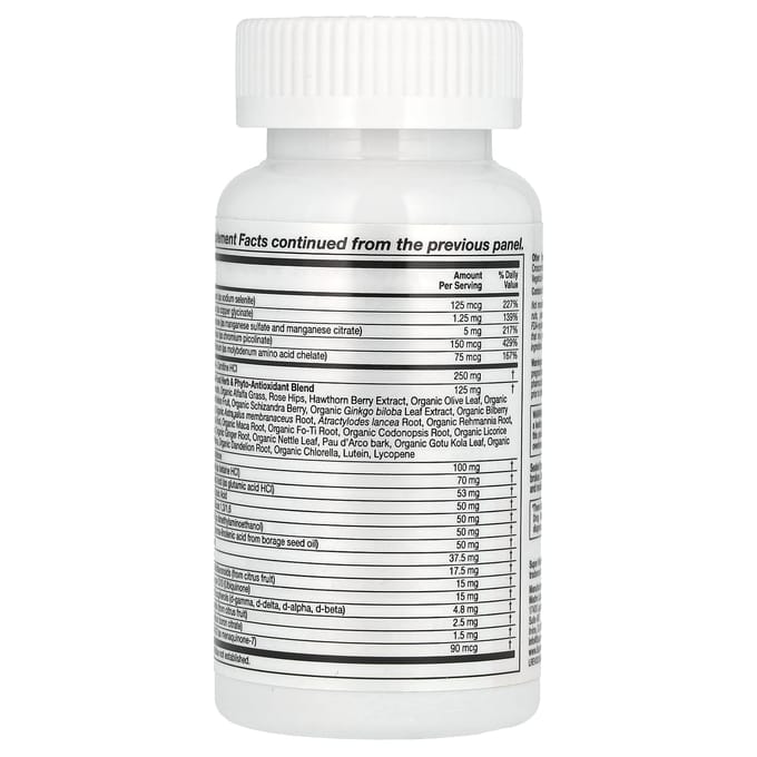 Super Nutrition, Super Immunité, multivitamine renforçant l'immunité, contenant du glutathion, 60 comprimés