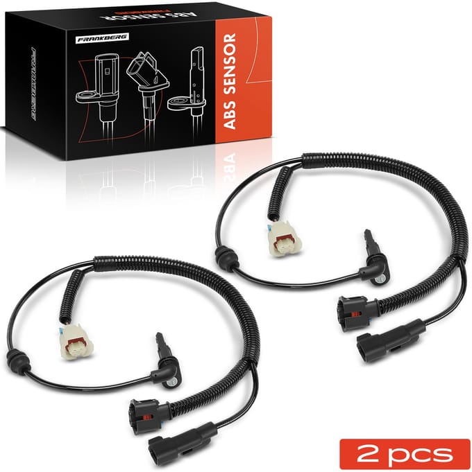 Frankberg 2x ABS-sensor achter links rechts voor Opel