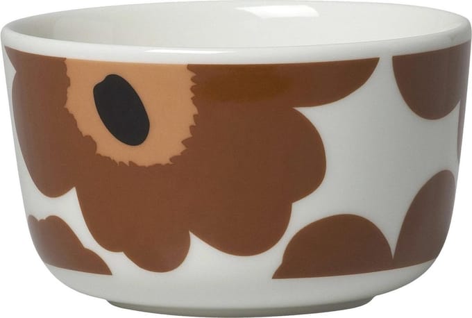 Marimekko Unikko Kulho 2,5dl Bruin Rood