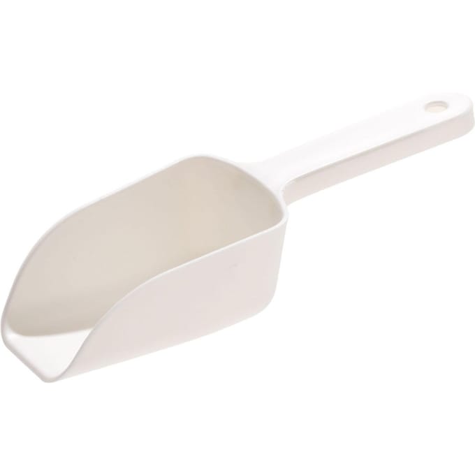 Pelle à glace alimentaire polyvalente grande capacité pour cuisine bar buffet fête mariage white