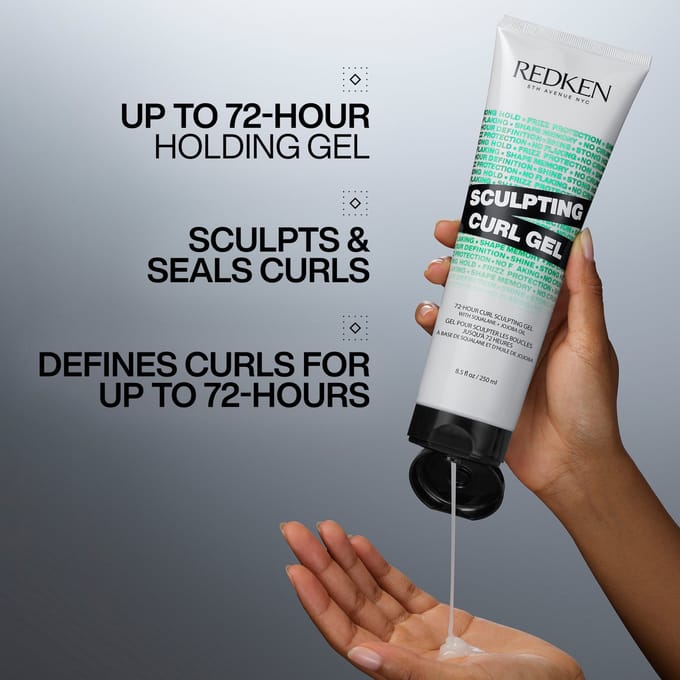 Redken Sculpting Curl Gel Voor Krullend Haar Redken - Hybrid Curls Stylers Sculpting Curl Gel - Voor Krullend Haar