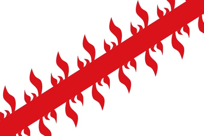 Vlag Moeskroen 200x300cm