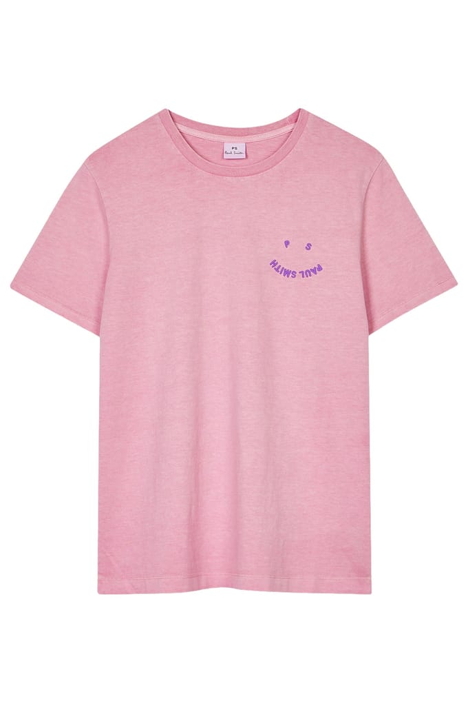 Paul Smith Womens Tshirt Ps Happy Light Purple Größe: S | Hemden Outlet | Damen | Violett