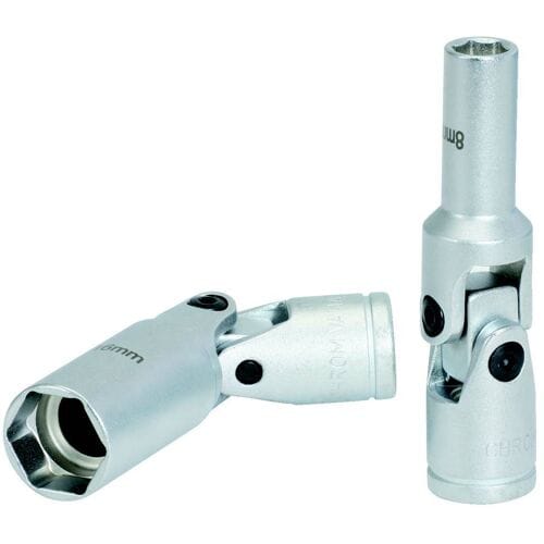 KS Tools 500.7302 3/8 gloeibougiedraainoten, kort, 75 mm, 9 mm