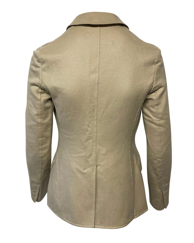 Loro Piana Eenknaps Blazer in Beige Kasjmier