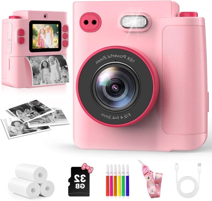 CRLYN® Instant Camera – Polaroid Camera – Direct Print Camera
