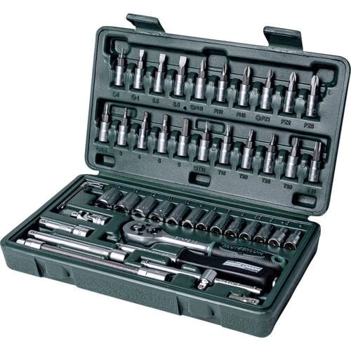 Brüder Mannesmann M 2040 Dopsleutelset Metrisch 1/4 (6.3 mm) 46-delig