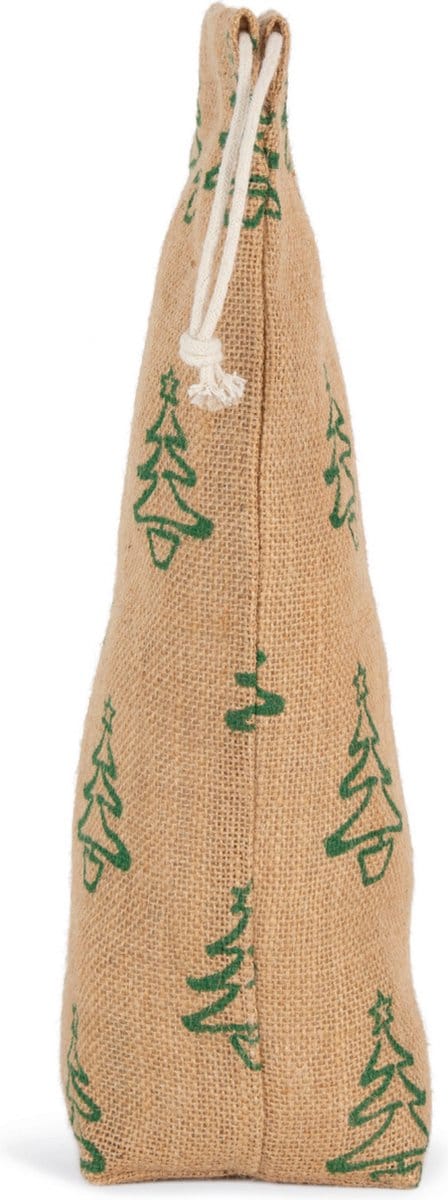 Tas One Size Kimood Natural / Dark Green 100% Jute