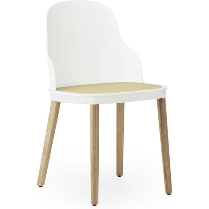 Normann Copenhagen Allez Chair Molded wicker Oak - White