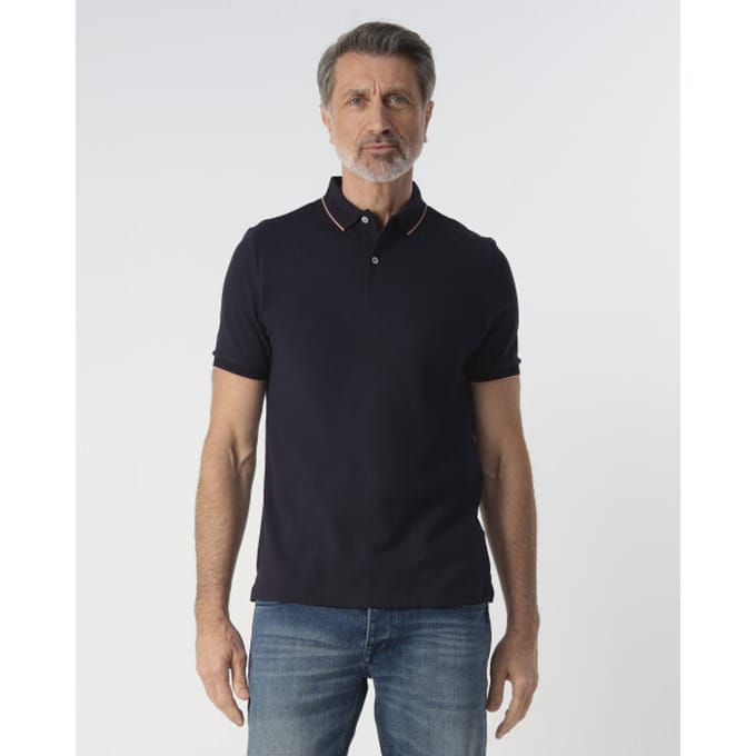 Campbell Jordan polo met korte mouwen