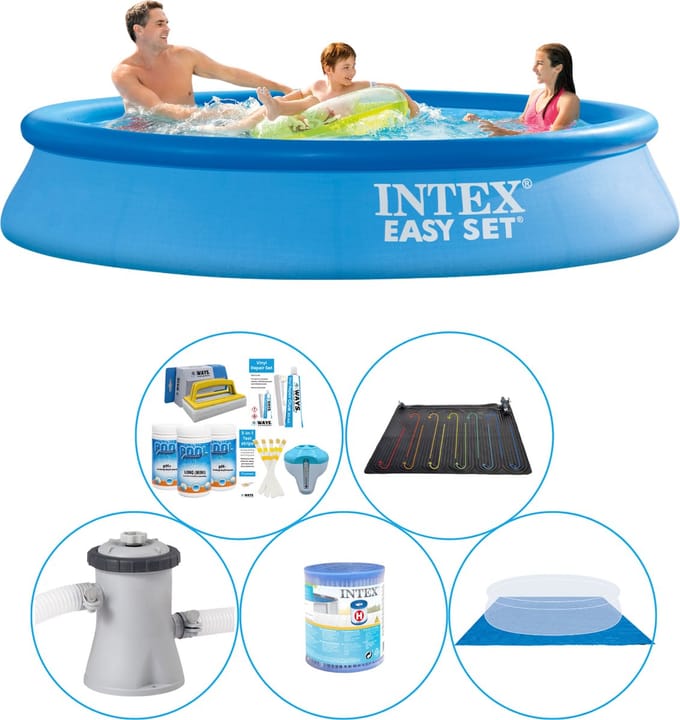 Easy Set Rond 305x61 cm - 6-delig - Zwembad Plus Accessoires