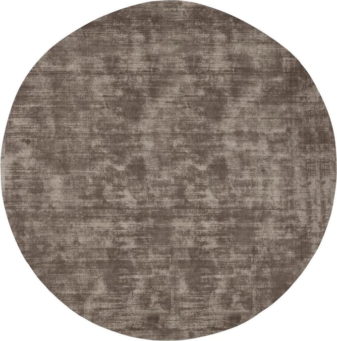 Must living vloerkleed La Belle rond viscose Ø250 cm - Sage green