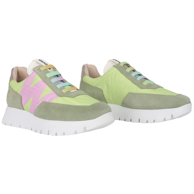 Wonders Odisei - dames sneaker - Groen - maat 36 (EU) 3 (UK)