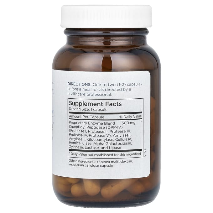 Metabolic Maintenance, GluDaZyme, 60 capsules