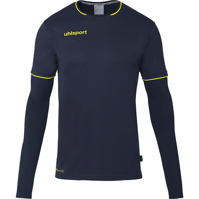 Keepersshirt - Uhlsport Save Goalkeeper Shirt Navy Fluo Yellow