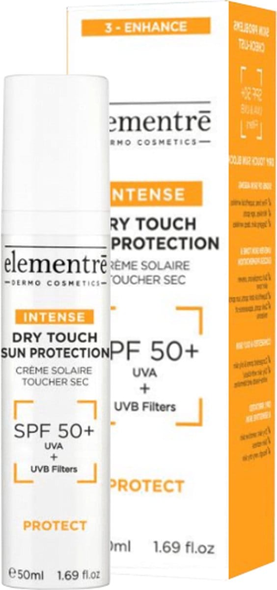 elementrē SPF 50+ Sun Protection- uv-a en uv-b bescherming