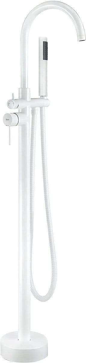 Rea Lungo - Inbouw Badmengkraan - Wit - 26X20,5X110,5CM