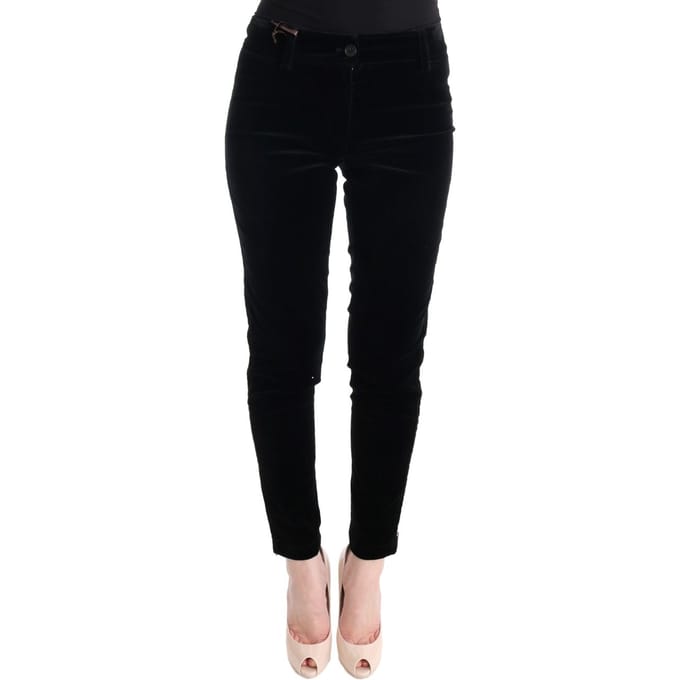 Fluwelen Broek Slim Fit