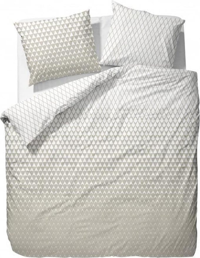 ESPRIT Mina Dekbedovertrek - 150x210 + 50x60 cm - Beige