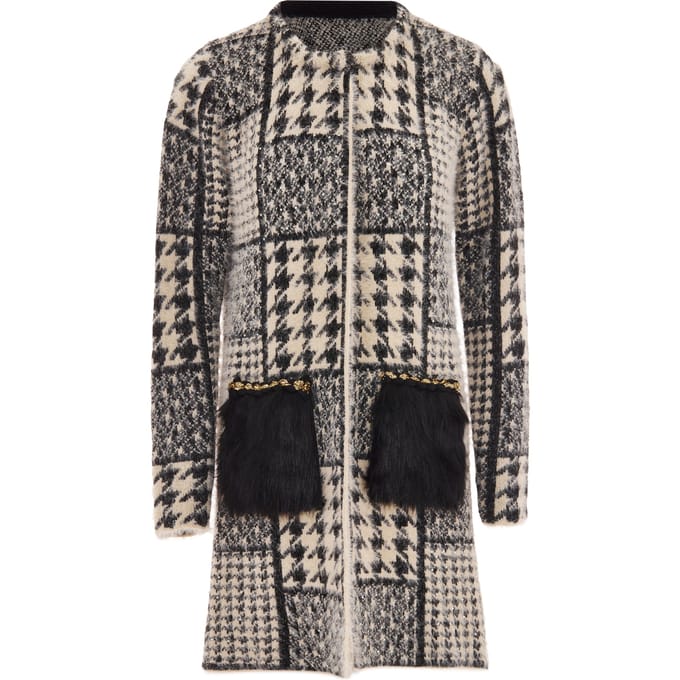 Faina Vest Dames beige/ zwart