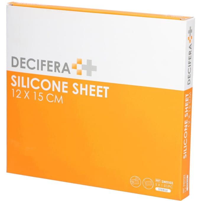 Decifera Silicone Sheet 12x15cm 5