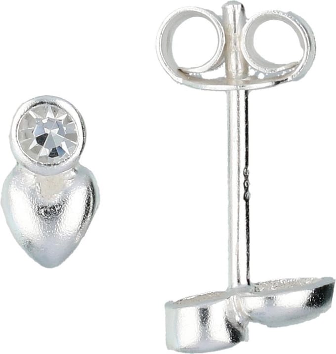 Lilly 106.0027.00 Oorknoppen Zilver 7mm CZ