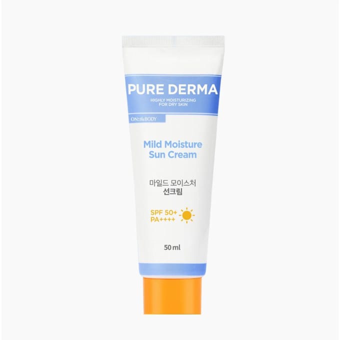 ONTHEBODY Crème Solaire Hydratante Douceur Pure Derma 50ml /1.69 fl.oz. (3 Options) #50ml x 1pcs white