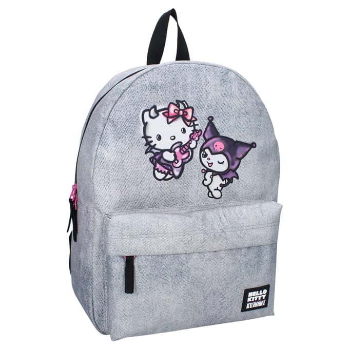Hello Kitty & Friends Courageous Crew Rugzak - Grijs - Schooltas - Hello Kitty & Kuromi