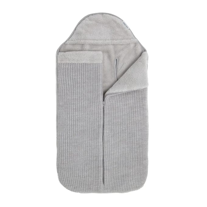 Baby's Only Voetenzak autostoel 0+ Hope - Dusty Grey - Geschikt voor drie- en vijfpuntsgordel