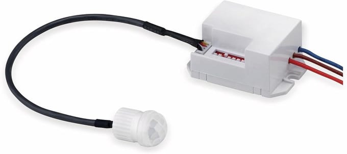 Mini Bewegingsmelder met 360° Detectiehoek en Inbouwmontage