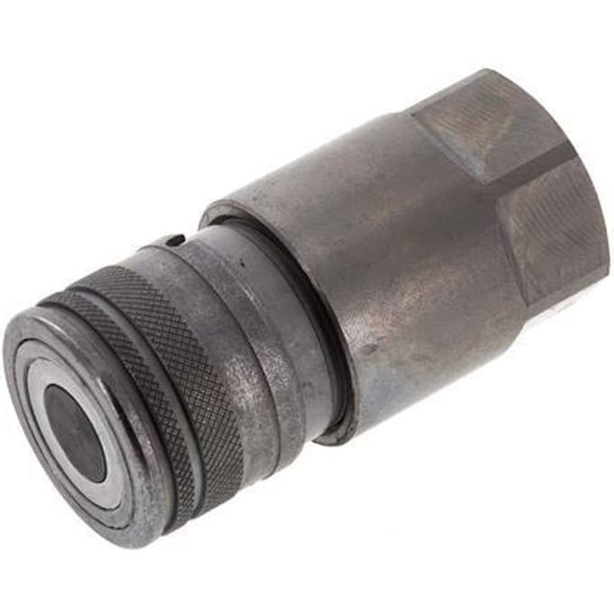 Stalen DN 12.5 Vlakdichtende Koppeling Snelkoppeling G 3/4 inch Binnendraad ISO 16028 D 24.5mm