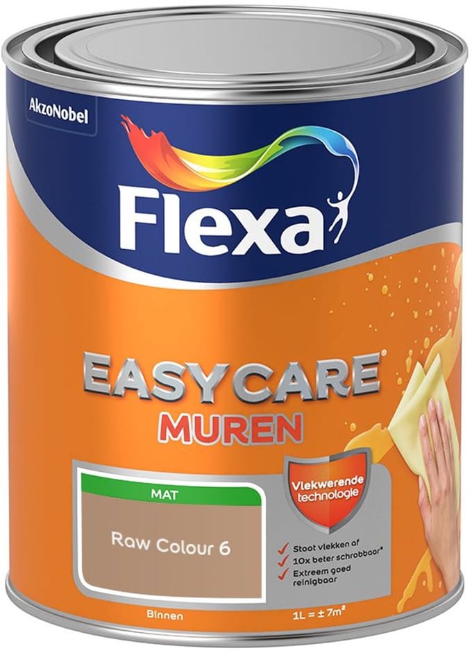 Flexa - Easycare Muren - Raw Colour 6 - Mengverf - 1 L