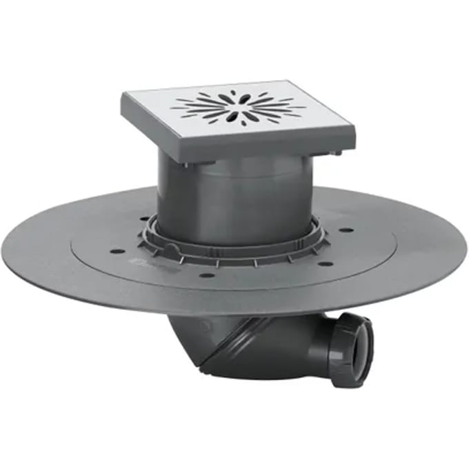 Wirquin Vloersifon Uitgang 360°