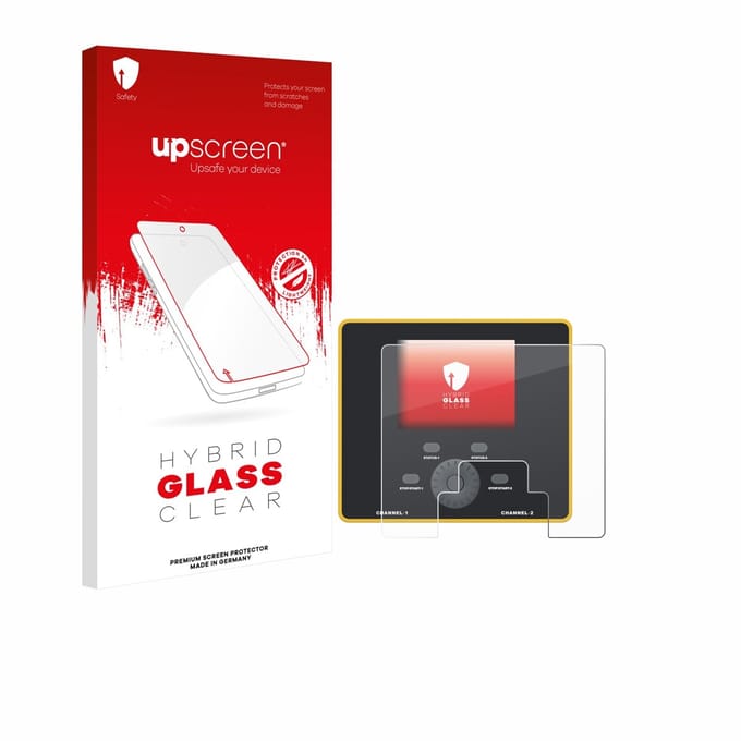 upscreen - Screenprotector voor Junsi iCharger DX12 - Folie Beschermfolie Beschermglas transparant