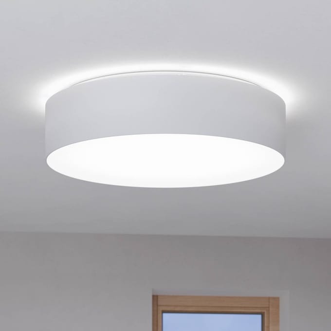 EGLO connect.z Romao-Z Smart Plafondlamp - Ø 57 cm - Wit - Instelbaar RGB & wit licht - Dimbaar - Zigbee