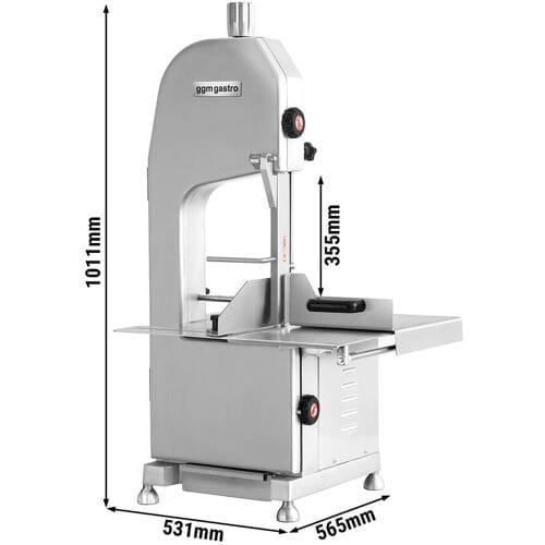 GGM Gastro Knochensäge - 1900mm Sägeband - max. Schnitthöhe: 240mm