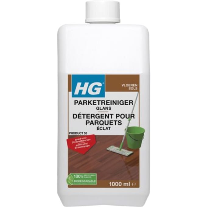 Vloerreiniger HG voor parketvloeren 1 liter