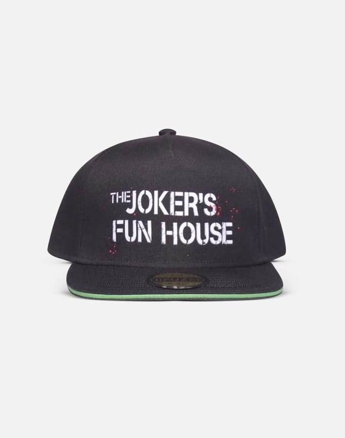 DC Comics Batman - The Joker's Fun House Snapback Pet - Zwart